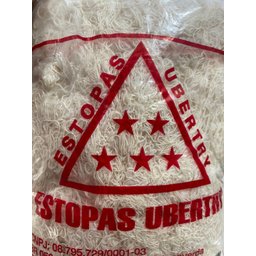 Estopas Polimento de Algodão para Uso Geral Branca 1000g - 2
