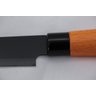 Jogo 4 Facas do Chef, Peixeira, Japonesa, Legumes Wood Black - 4