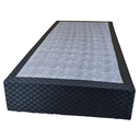 Ver imagem 1 de Base Box Solteiro Somier Preta 88x188x25 + Pés