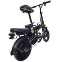 Ver imagem 2 de Bicicleta Elétrica Dobrável 400w 48v Painel Digital 30kmh Farol de Led - Cinza