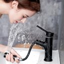 Ver imagem 3 de Torneira Extensivel Banheira Banheiro Ducha Articulada Tres Jatos Pia Mesa Bancada Monocomando Agua 