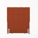 Ver imagem 1 de Cabeceira Solteiro 102cm Boucle Estofada Design Moderno para Quarto Linea