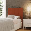 Ver imagem 3 de Cabeceira Solteiro 102cm Boucle Estofada Design Moderno para Quarto Linea