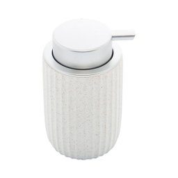 Porta Sabonete Liquido Ceramica Nordico 300 Branco Lyor - 2