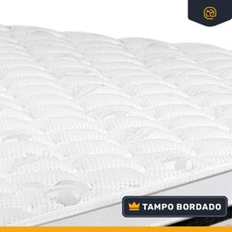 Cama Box Baú com Colchão de Espuma D45 Castor Black & White Super King 193cm - 6