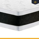 Ver mais imagens de Cama Box Baú com Colchão de Espuma D45 Castor Black & White Super King 193cm