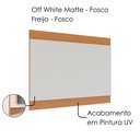 Ver imagem 7 de Rack Veneza e Painel Nilo Tv 75 Pol 200 Cm Freijo Off White Matte Colibri
