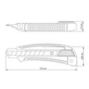 Ver imagem 2 de Estilete Profissional 6" Tramontina com Corpo de Dupla Injeção Tramontina