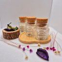 Ver imagem 1 de 3 Velas Aromáticas Potes de Vidro 30 Gramas com Mini Tronco