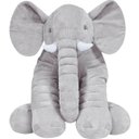 Ver imagem 1 de Almofada para Bebê Dormir 60cm Elefante de Pelúcia Gigante Buba Cinza