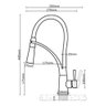 Torneira de Cozinha Gourmet Flexível Silicone Monocomando - Brinovar - 5