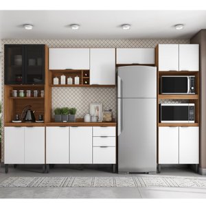 Cozinha Completa Firenze 05 Peças 14 Portas e 02 Gavetas 