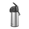 Garrafa Térmica Exclusiva 1,9l em Inox Soprano Inox com Preto - 1