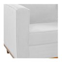 Ver imagem 3 de Sofá 2 Lugares Europa Suede Branco