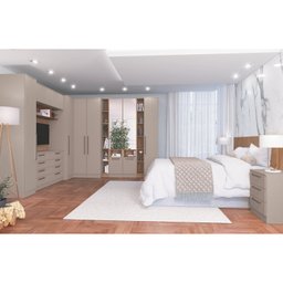 Espelho Decorativo para Porta 73x38cm Requinte Móveis Castro - 3
