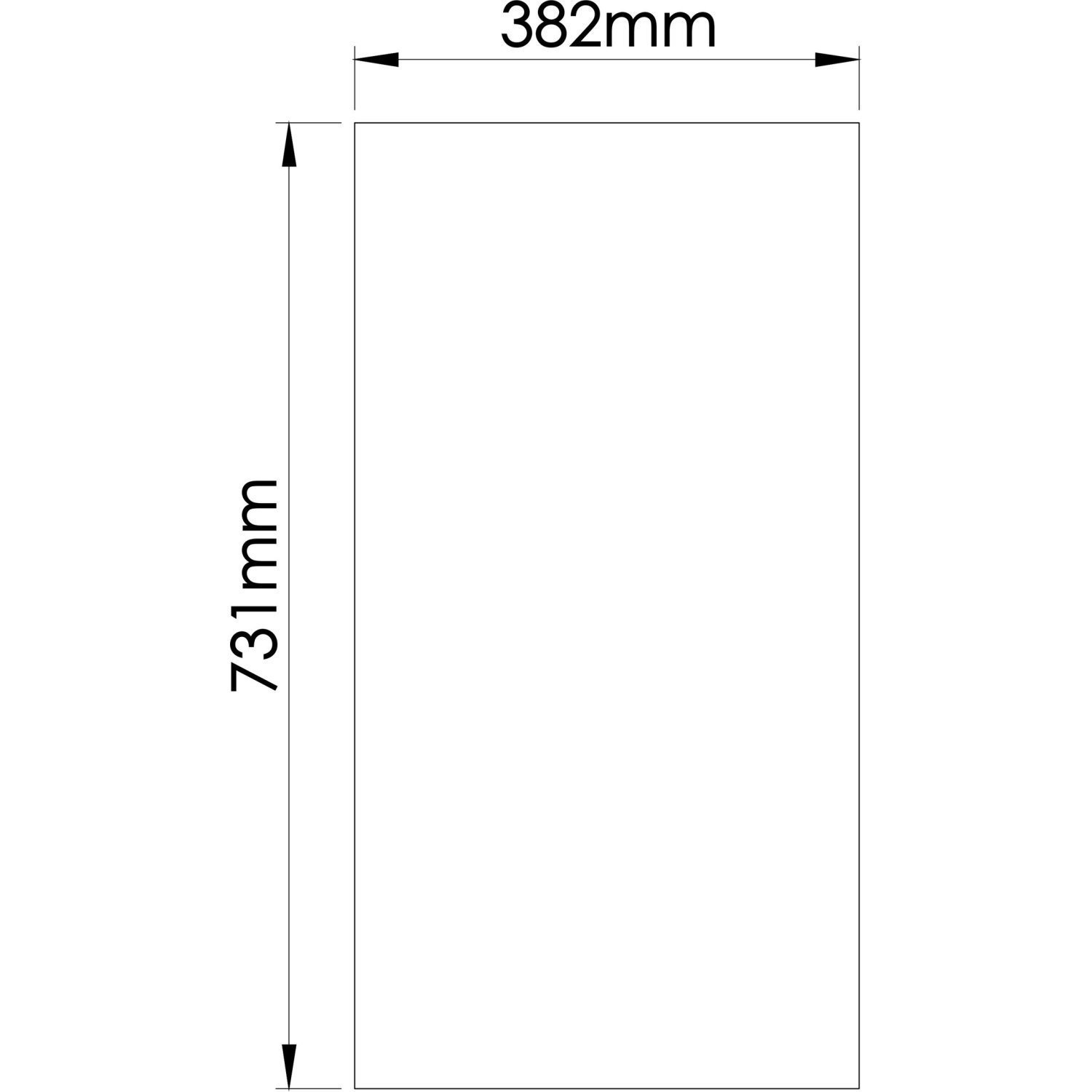 Espelho Decorativo para Porta 73x38cm Requinte Móveis Castro - 2