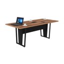 Ver imagem 2 de Mesa de Escritório Reunião 200cm com Caixa de Tomadas Multimóveis CR25335