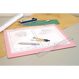 Prancheta Portátil Desenho Técnico Madeira ROSA A3 - Fenix - 3