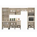 Ver imagem 4 de Cozinha Completa Firenze 05 Peças 14 Portas e 02 Gavetas Demóbile