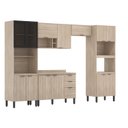 Ver imagem 2 de Cozinha Completa Firenze 05 Peças 14 Portas e 02 Gavetas Demóbile