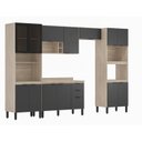 Ver imagem 3 de Cozinha Completa Firenze 05 Peças 14 Portas e 02 Gavetas