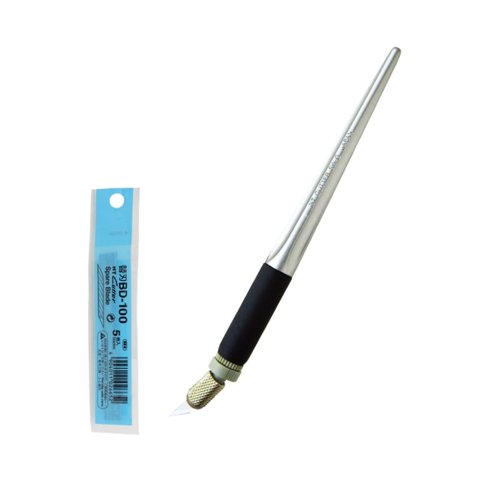 Kit Estilete Precisão Nt Cutter Sw-600GP Giratório 360° com 5 Lâminas