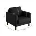 Ver imagem 2 de Conjunto Poltrona com Puff Baú 60cm e Bandeja Antúrio CabeCasa MadeiraOriginals