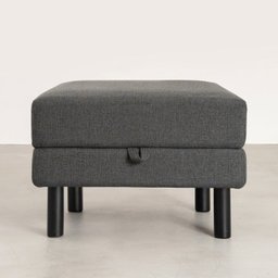 Conjunto Poltrona com Puff Baú 60cm e Bandeja Antúrio CabeCasa MadeiraMadeira - 19