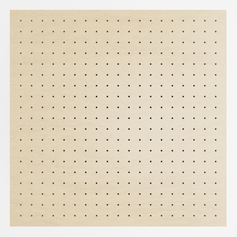 Painel Acústico Absorvedor Decorativo Skal07 60x60mm Maestra:carvalho