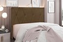 Ver imagem 1 de Cabeceira Solteiro Suede 90cm Aquilla Marrom