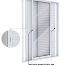 Ver imagem 6 de Porta Balcão de Alumínio de Correr Lateral 3 Folhas Móveis 215x160cm Lucasa Ideale