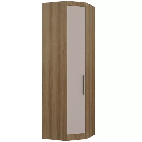 Guarda-roupa Canto Oblíquo Modulado 1 Porta Paris Luciane