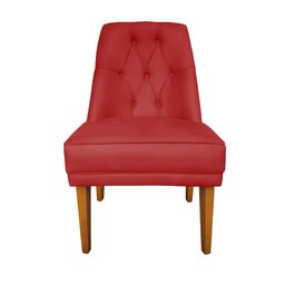 Cadeira Sala de Jantar Bela Suede Vermelho - Majú Decor - 2