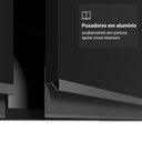 Ver imagem 6 de Armário Aéreo 60 Cm 1 Porta Basculante Preto Nice Madesa