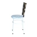 Ver imagem 4 de 6 Cadeiras para Mesa Branca Hawai Cappuccino Premium Assento Floral:floral Gelo