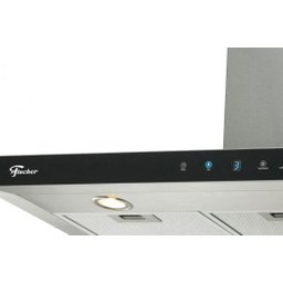Coifa de Parede Fischer Infinity 90cm Vidro Preto 220v - 3