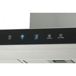 Coifa de Parede Fischer Infinity 90cm Vidro Preto 220v - 2