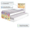 Ver imagem 3 de Bi Cama Juvenil Zap com Cabeceira Fundo do Mar Feliz
