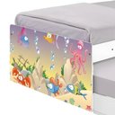 Ver imagem 4 de Bi Cama Juvenil Zap com Cabeceira Fundo do Mar Feliz