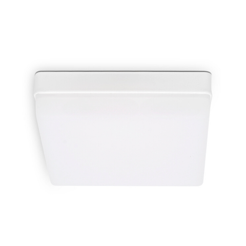 Painel de Led Frameless Quadrado Sobrepor 24W Bivolt Bravalumi 3000K Luz Quente
