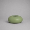 Ver imagem 1 de Cachepot Redondo Grande Vaso Decorativo de Cerâmica para Sala e Mesa Pistache