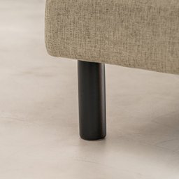 Conjunto Sofá 2 Lugares com Puff Baú 60cm e Bandeja Antúrio CabeCasa MadeiraMadeira - 16