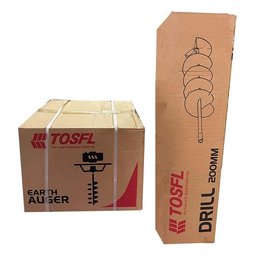 Perfurador de Solo a Gasolina 52cc, 2 Tempos, Potência 1.8hp - 6