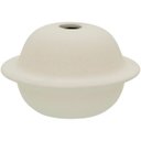 Ver imagem 1 de Vaso Joana Decorativo Cachepô Enfeite 7x12x12cm Cerâmica Branco