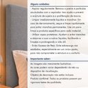Ver mais imagens de Cabeceira Estofada Solteiro 90cm Base Madeira Maciça Loft