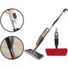 Mop Spray Giratório Limpeza Vassoura Flash Mágica Rodo Esfregão Flat Refil Lavável Borrifa Limpa - 1