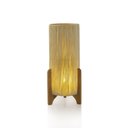 Ver imagem 2 de Abajur de Chão Decoração de Luxo Cupula de Sisal:luminária Palha