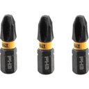 Ver imagem 1 de Jogo de Bits Ponteiras Phillips Flextorq 3.0 PH3 X 25mm Encaixe 1-4 Dewalt
