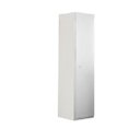 Ver imagem 1 de Roupeiro 1 Porta Módulo Armário Algodão Doce 100% MDF Branco