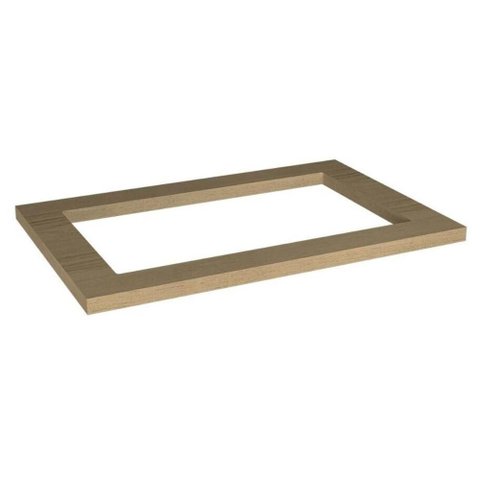 Tampo de Cozinha Modulado P/ Cooktop Édez Ph 3050 5 Bocas 80cm Carvalho Nature - Herval